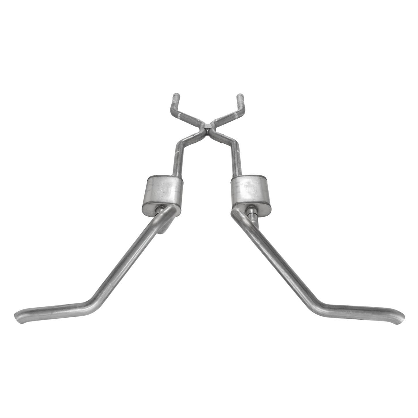 Pypes Performance SGB40V 65-70 B-Body Crossmember Back Exhaust