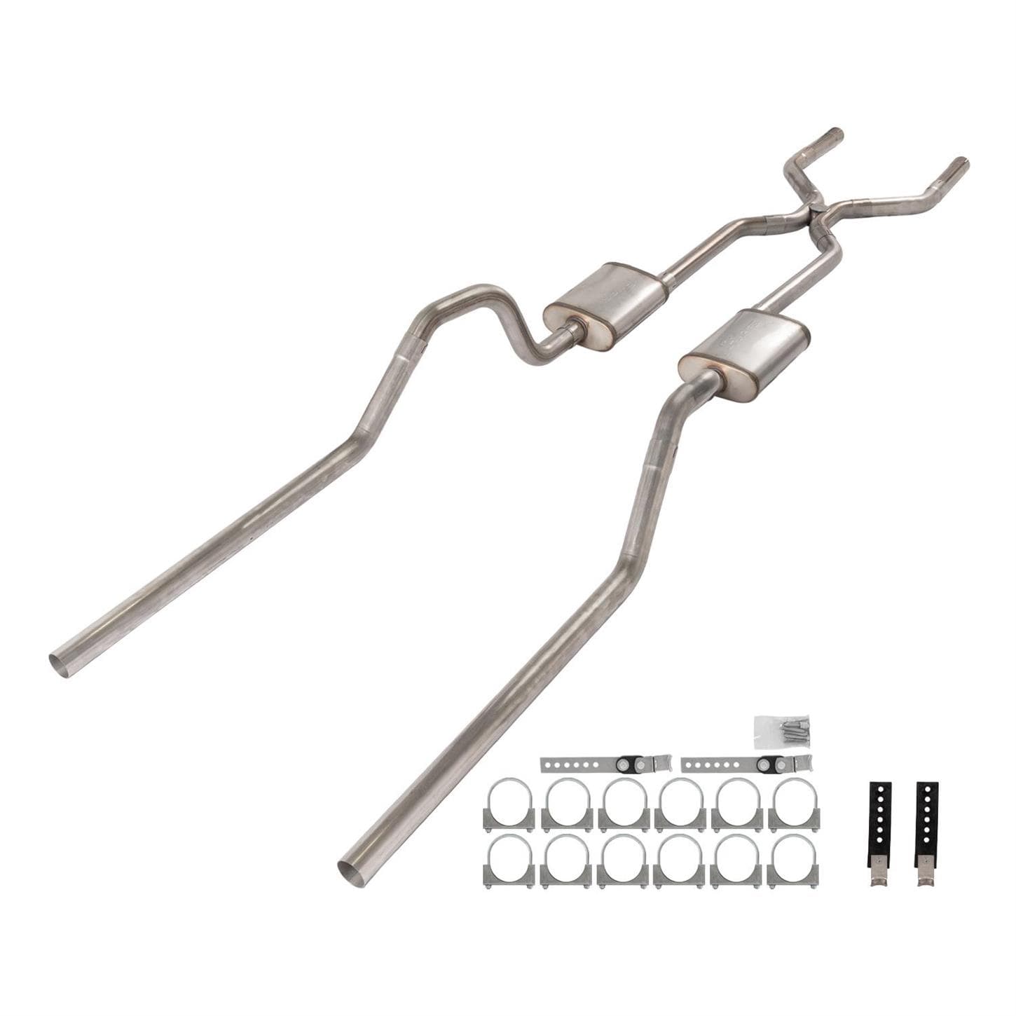 Pypes Performance SGB45T 65-70 Impala Crossmember Back Exhaust