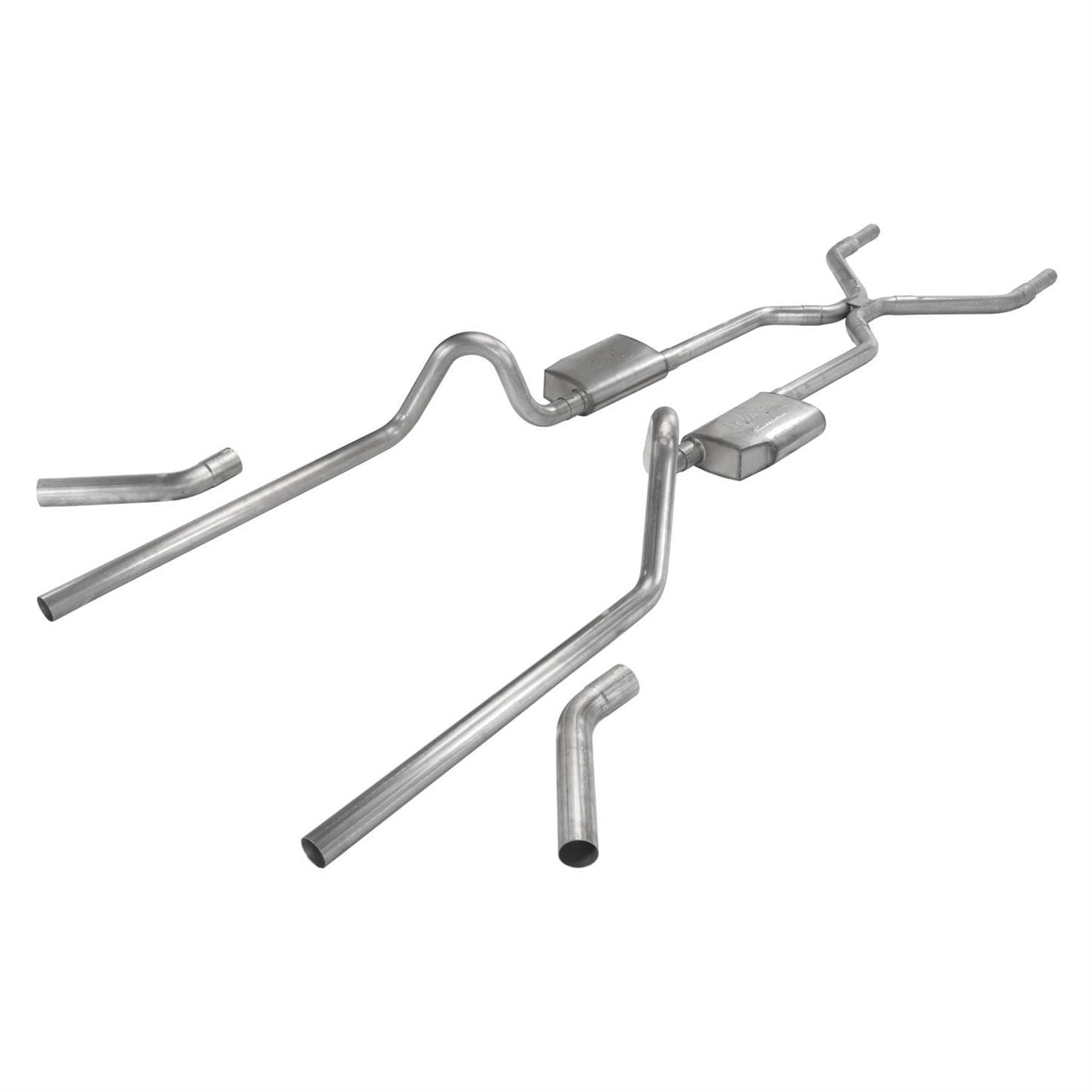 Pypes Performance SGC49S 55-57 Tri-Five Crossmember Back Exhaust