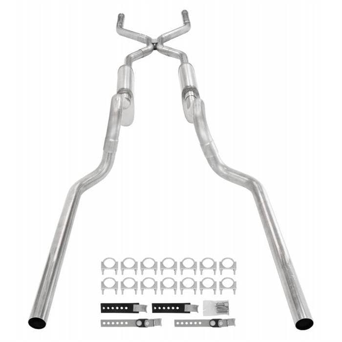 Pypes Performance SGT74T 63-66 GM Truck Crossmember Back Exhaust