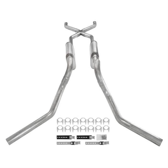 Pypes Performance SGT75T 63-66 GM Truck Crossmember Back Exhaust