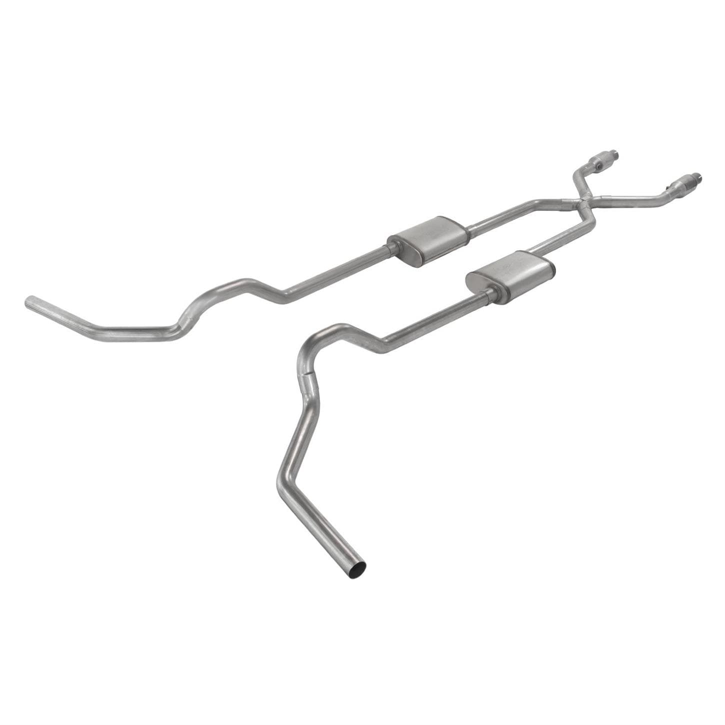 Pypes Performance SGT980TE 75-87 GM C15 Crossmember Back Exhaust