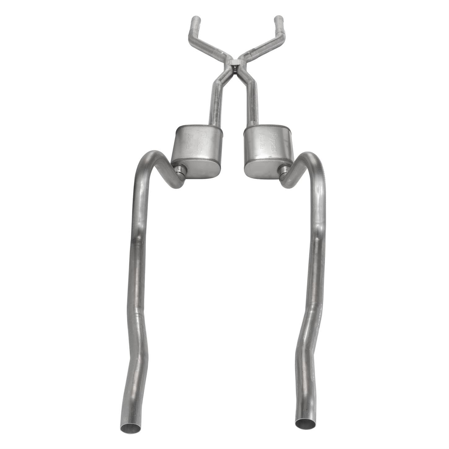 Pypes Performance SMA40R 67-73 Mopar Crossmember Back Exhaust Kit