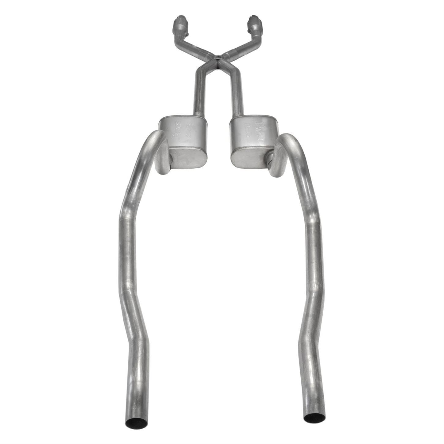 Pypes Performance SMA910TE 75-76 Mopar Crossmember Back Exhaust