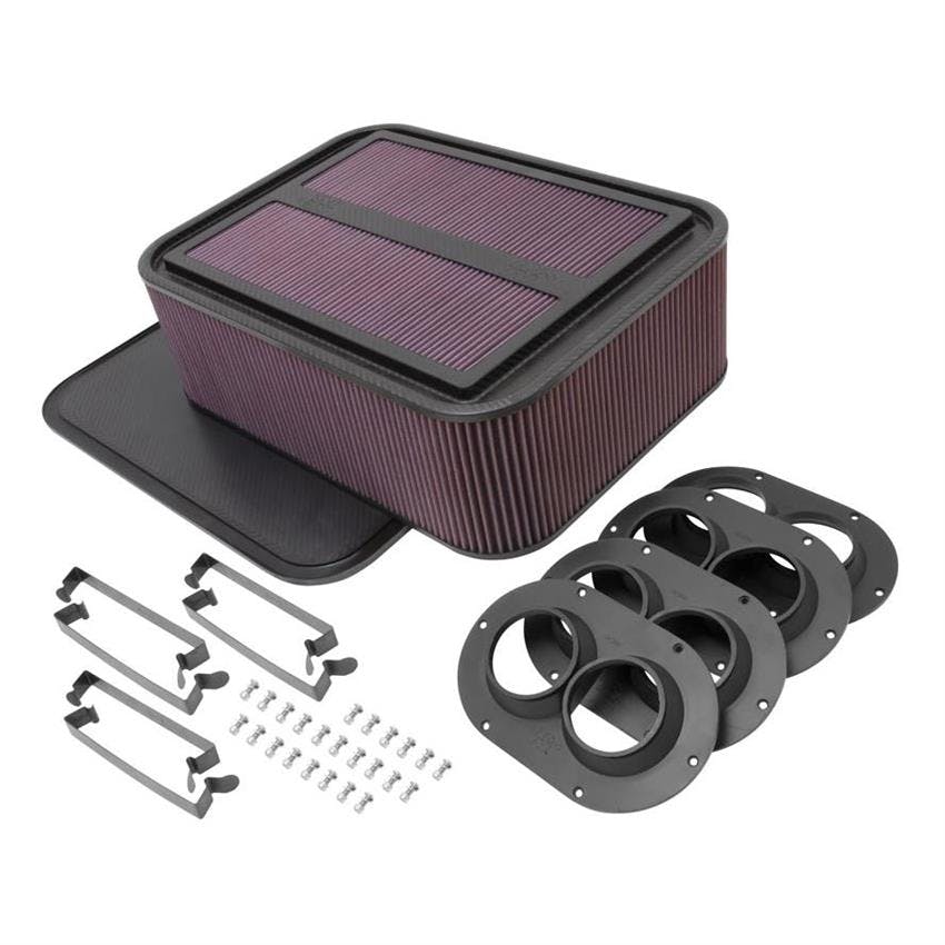 K&N 100-8558 Engine Air Filter Box Kit