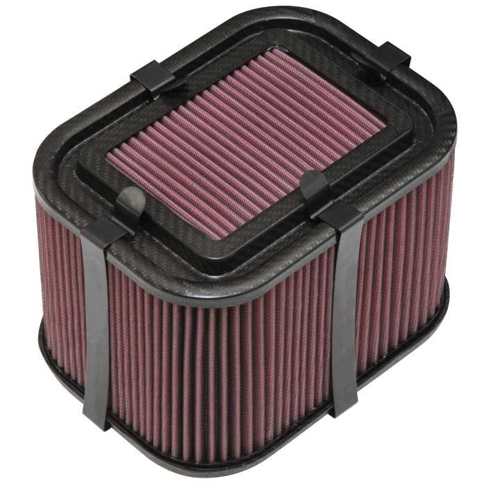 K&N 100-8569 Sprint Car Air Boxes, 6.5in Tall, Rectangular