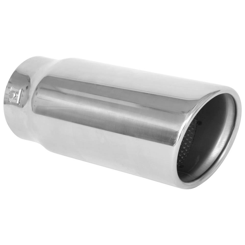 Spectre 22421 Exhaust Tip, Stainless, 3.75 Inlet/4.5 Outlet, Slant