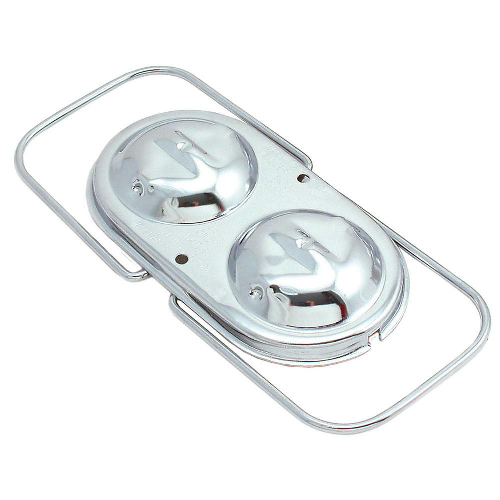 Spectre 4223 Master Cylinder Cover, 3 x 5.750 Inch, Dual Bail, GM, EA