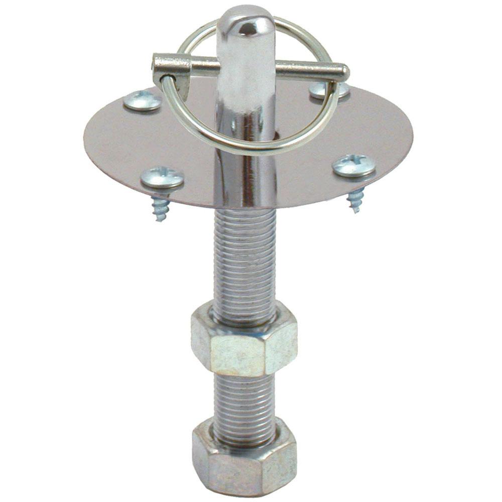 Spectre 4257 Hood Pin Kit, Torsion Pin Style, Chrome, Pair