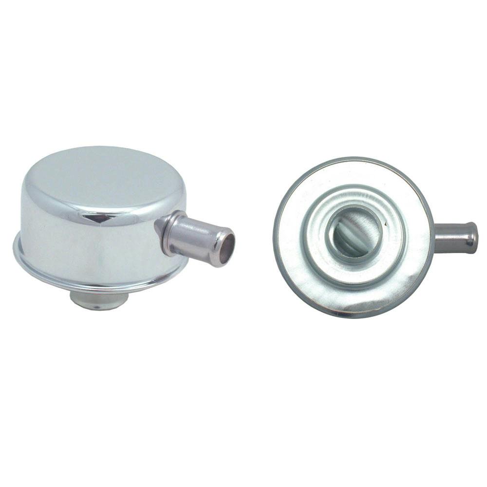 Spectre 4279 Steel Push-In Valve Cover Breathers, 2.25 Tall, 3.0 OD