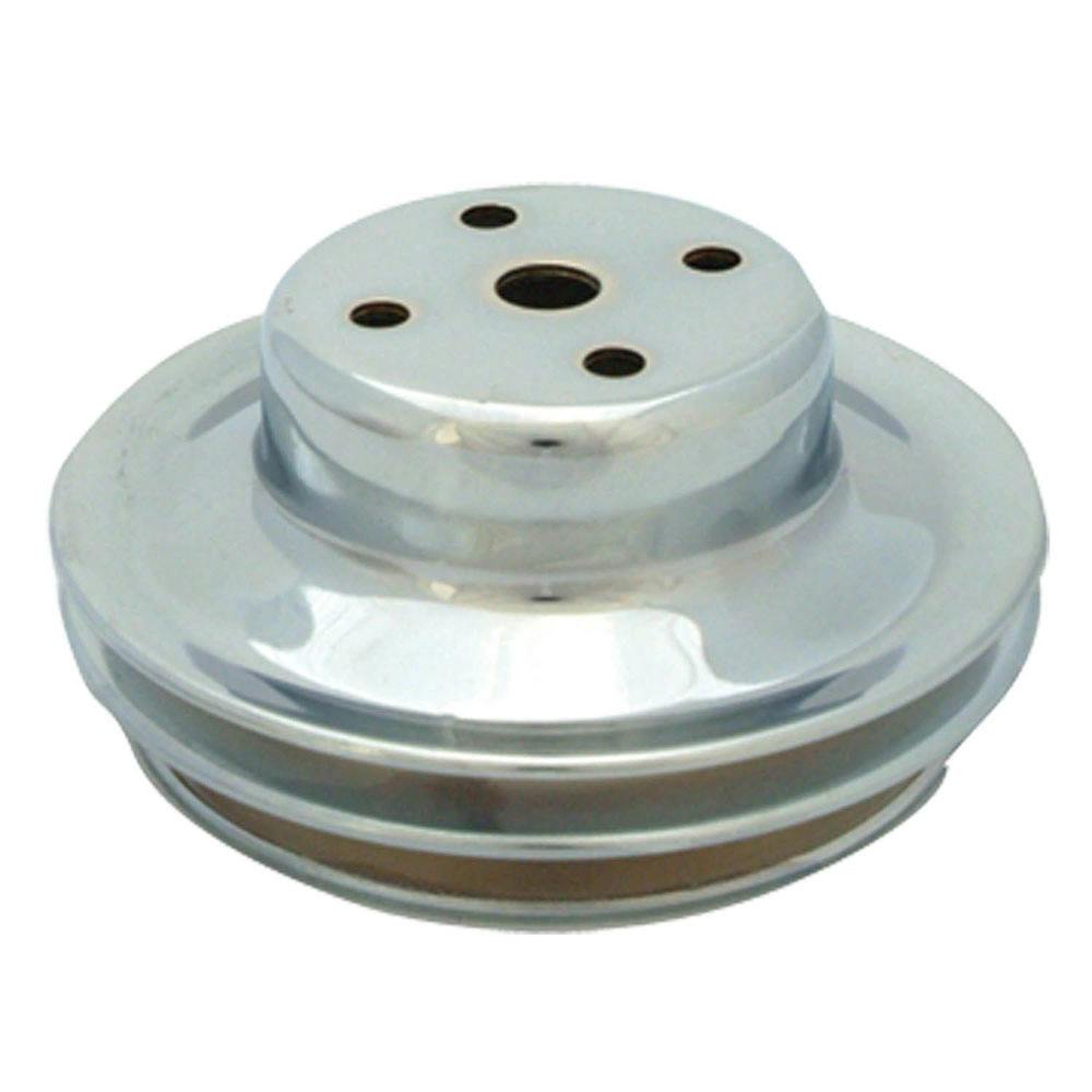 Spectre 4498 Chrome Water Pump Pulley, Chevy/GMC 396-454