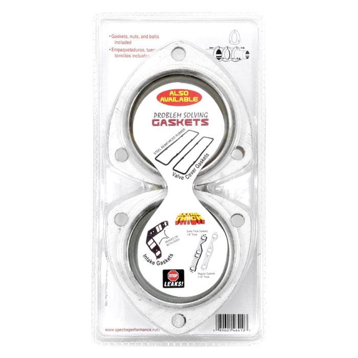 Spectre 4641 Header Reducer Kit, 3 Inch Inlet, 2-1/2 Inch Outlet, Pair