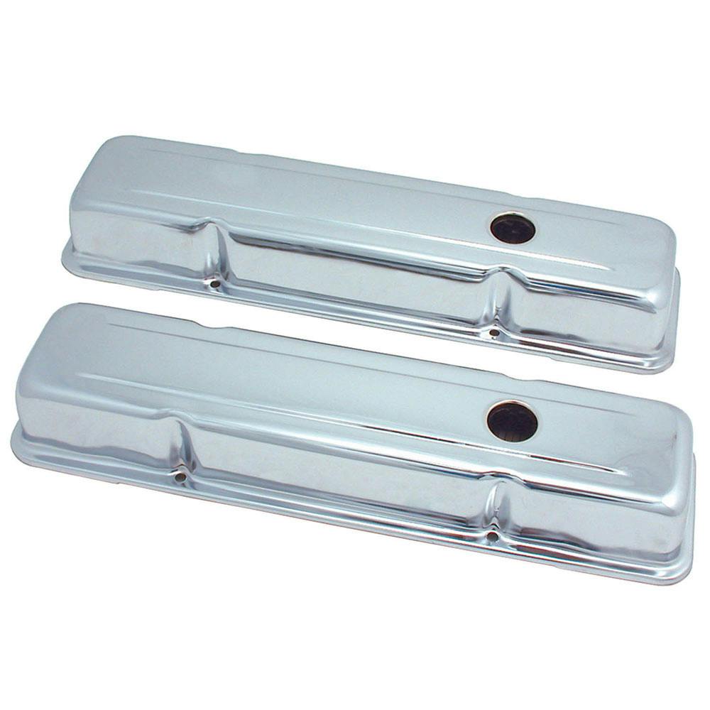 Spectre 5220 Chrome Valve Covers, Chevy 283-400, GMC 283-400