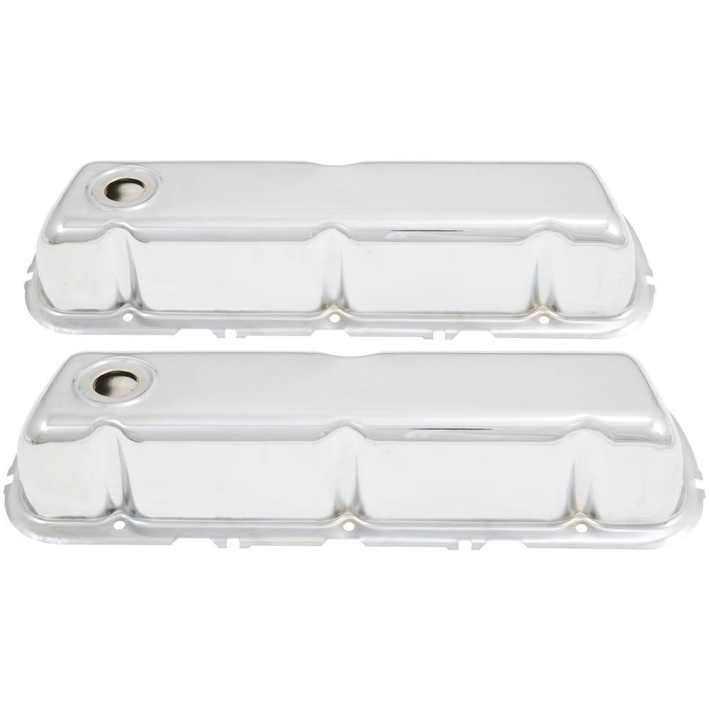 Spectre 5250 Chrome Valve Covers, Ford/Mercury 260-351, Lincoln 5.0L