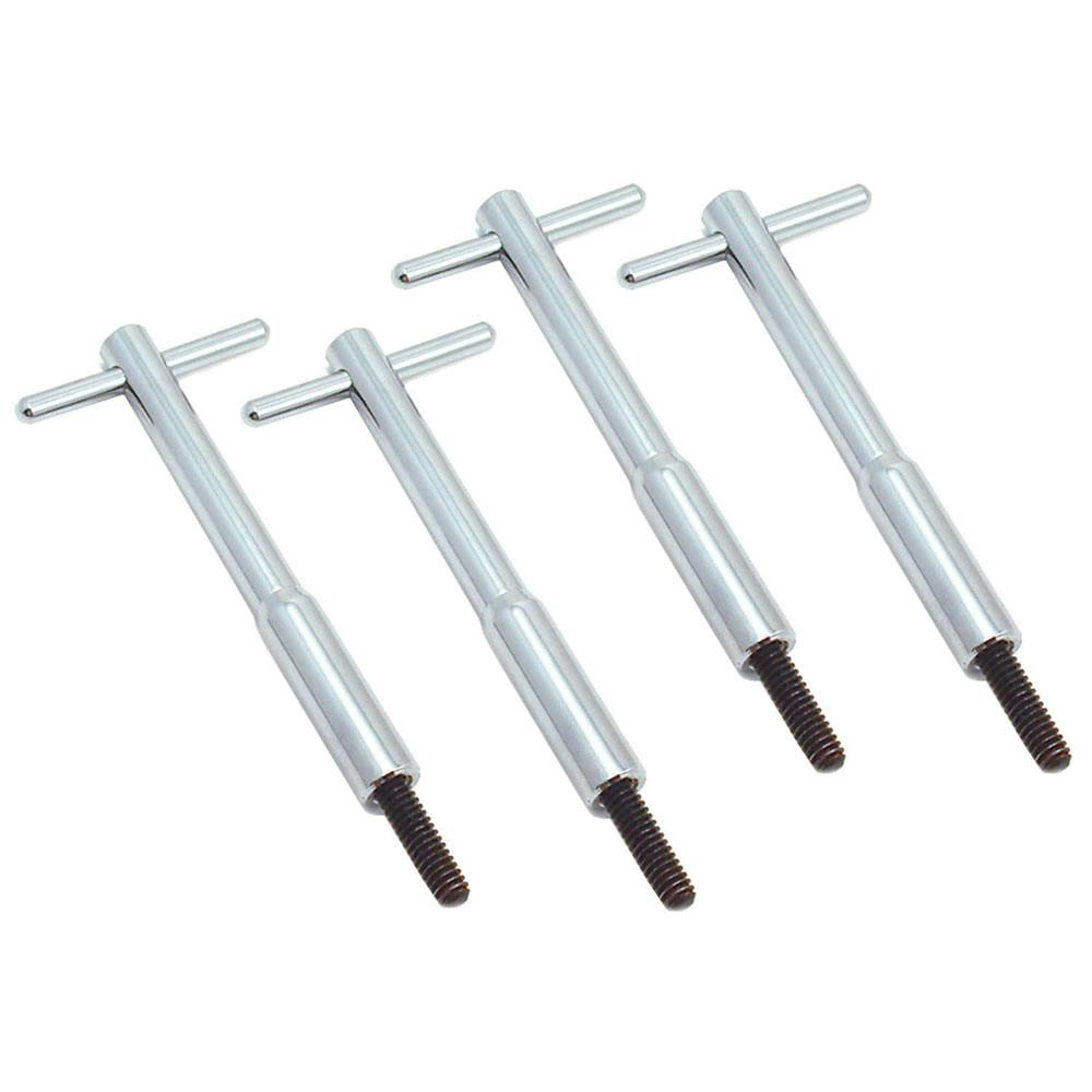 Spectre 5298 T-Bar Valve Cover Wing Hold Down, 1/4-20 Thread, Set of 4