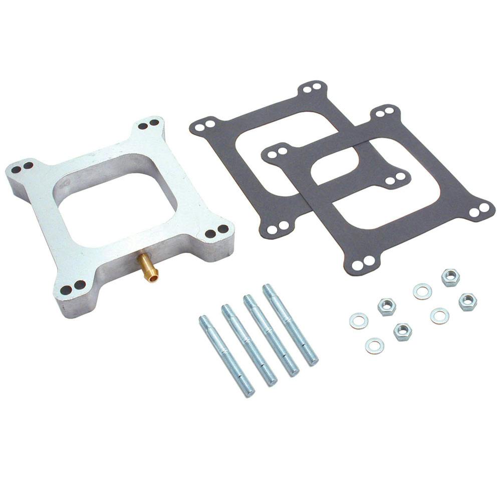 Spectre 5776 Carburetor Spacer, 1 Inch, Open 4-Barrel Square Bore,Each
