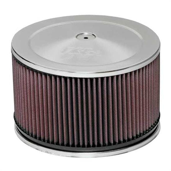 K&N 60-1366 Air Filter Assembly, 5in Tall, Red, Round
