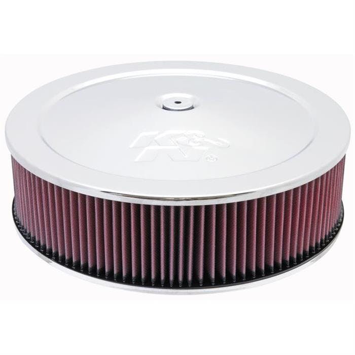 K&N 60-1440 Air Filter Assembly, 4in Tall, Red, Round