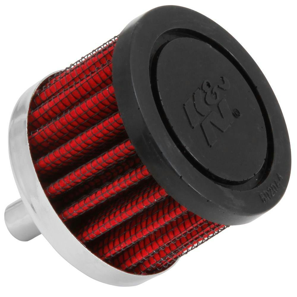 K&N 62-1000 Crankcase Vent Air Filter, 1.5 in. Tall, 2 in. OD