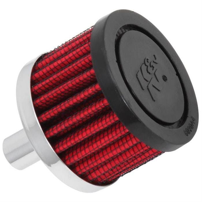 K&N 62-1010 Crankcase Vent Air Filter, 1.5 in. Tall, 2 in. OD