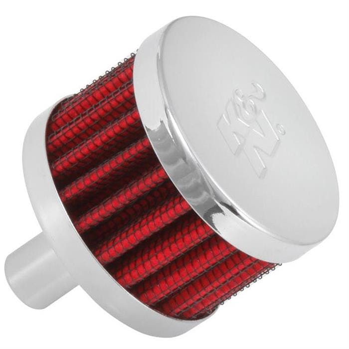 K&N 62-1015 Crankcase Vent Air Filter, 1.5 in. Tall, 2 in. OD