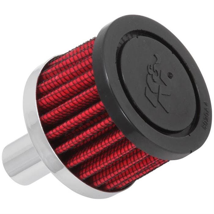 K&N 62-1020 Crankcase Vent Air Filter, 1.5 in. Tall, 2 in. OD