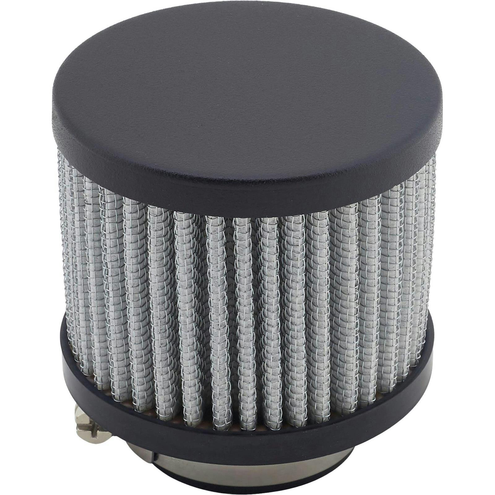Black Valve Cover Breather Filter, 1-3/8 Inch