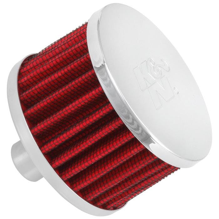 K&N 62-1160 Crankcase Vent Air Filter, 2 in. Tall, 3 in. OD
