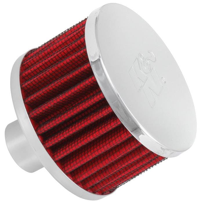 K&N 62-1170 Crankcase Vent Air Filter, 2 in. Tall, 3 in. OD