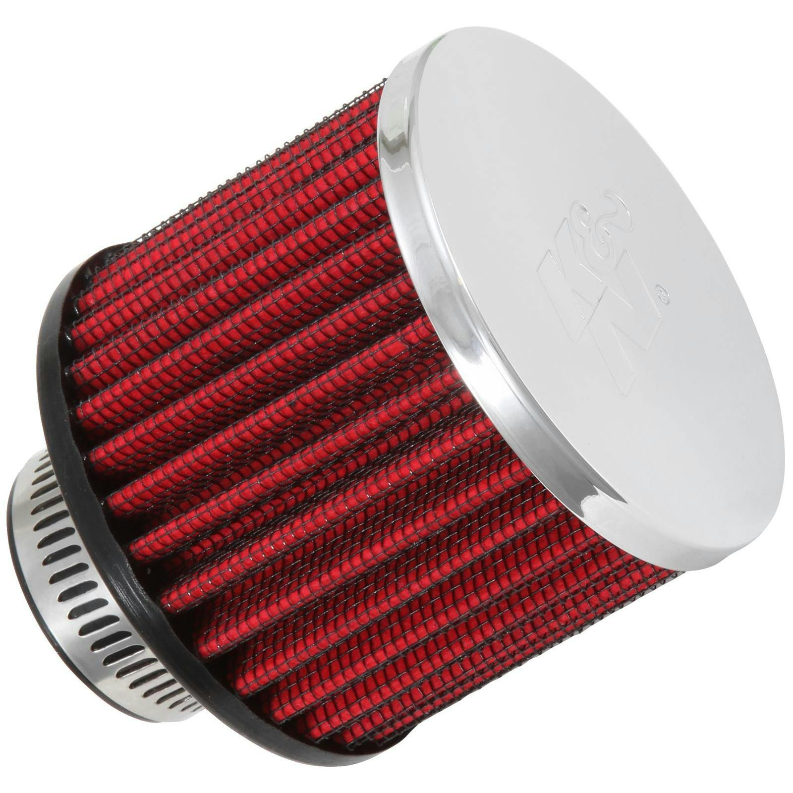 K&N 62-1390 Crankcase Vent Air Filter, 2.5 in. Tall, 3 in. OD
