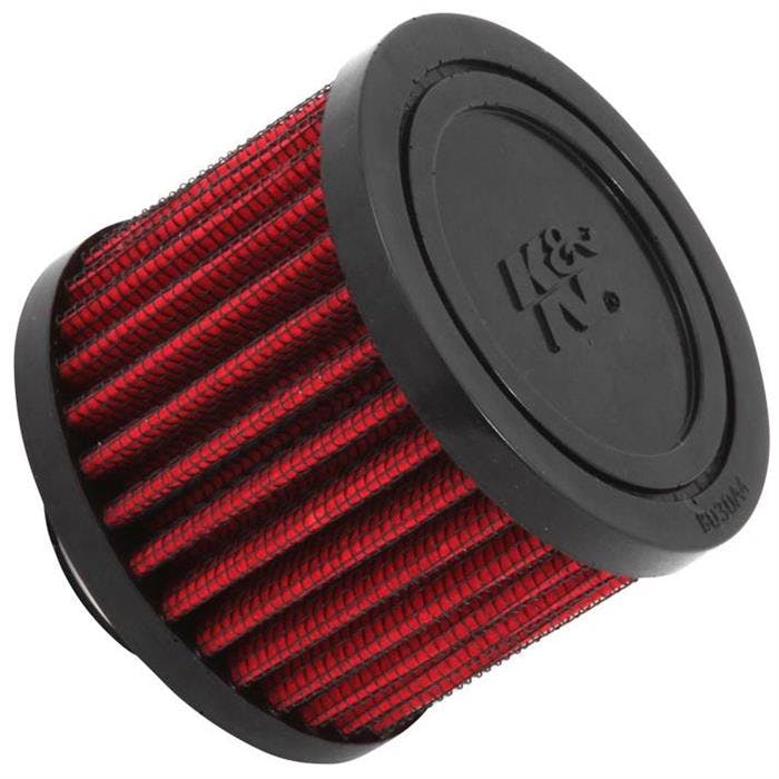 K&N 62-1410 Crankcase Vent Air Filter, 2.375 in. Tall, 3 in. OD