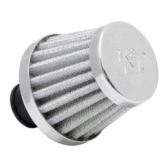 K&N 62-1600WT Synthetic Crankcase Vent Air Filter, 1.75 Tall x 2.0 OD