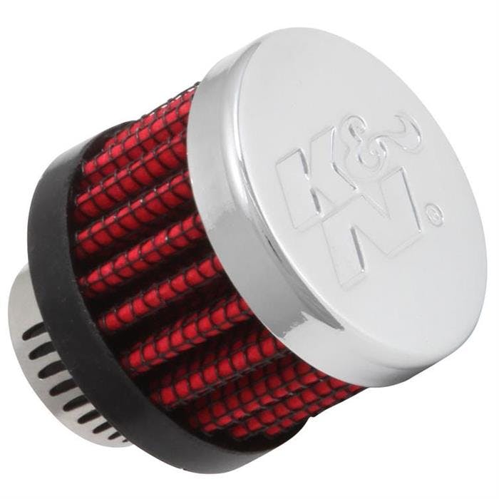 K&N 62-2480 Crankcase Vent Air Filter, 1.125 in. Tall, 1.375 in. OD