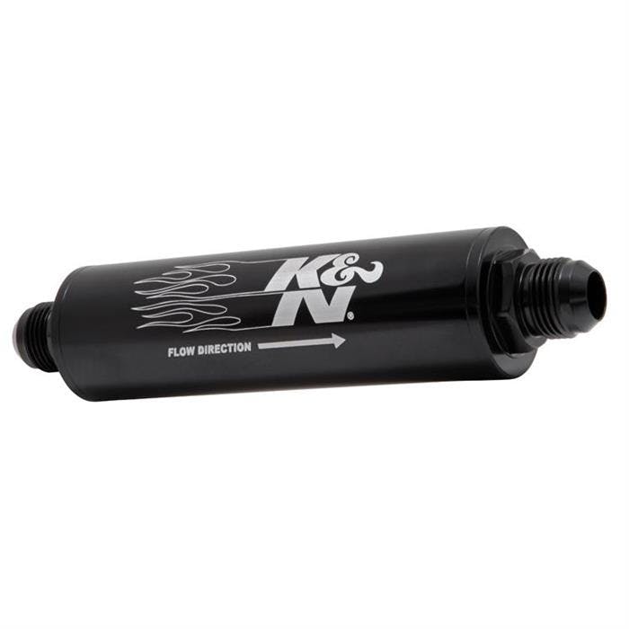 K&N 81-1002 Fuel Filter, 2 in. OD, 9 in. Long, 25 Micron, -10 AN
