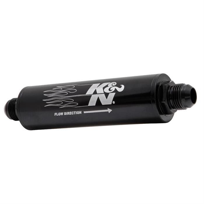 K&N 81-1003 Fuel Filter, 2 in. OD, 9 in. Long, 74 Micron, -10 AN