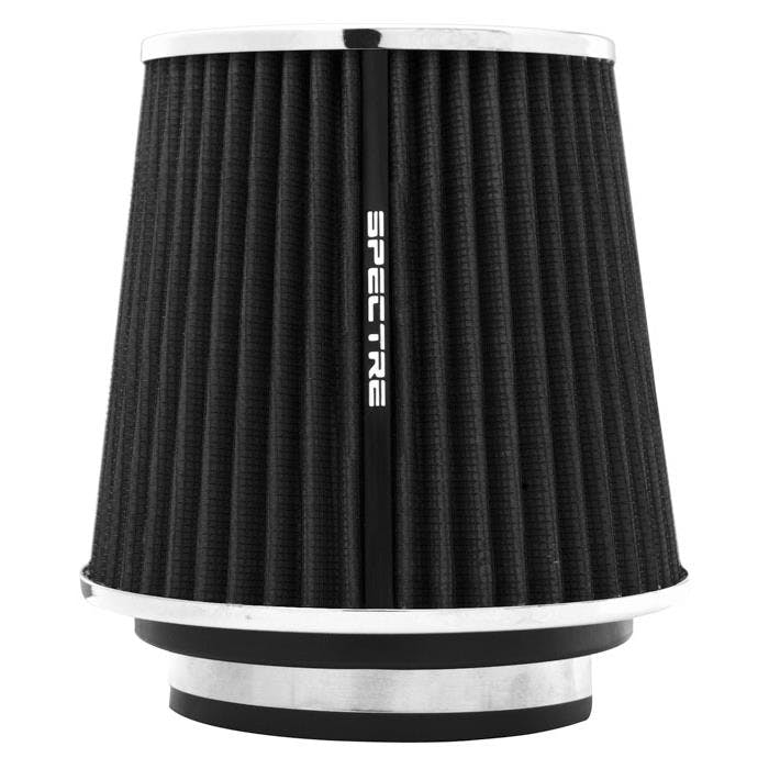 Spectre 8131 Conical Filter, Black, 6.719in Tall, Round Tapered