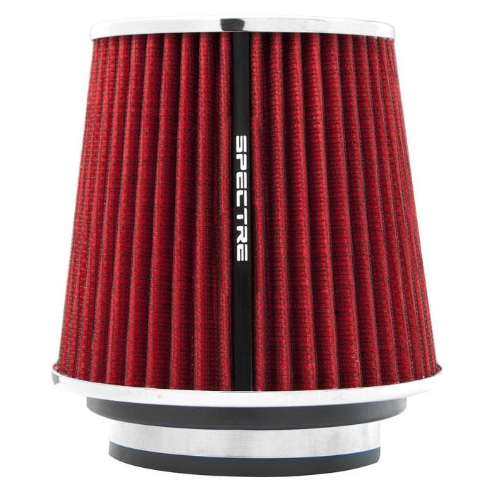Spectre 8132 Conical Filter, Red, 6.719in Tall, Tapered Conical