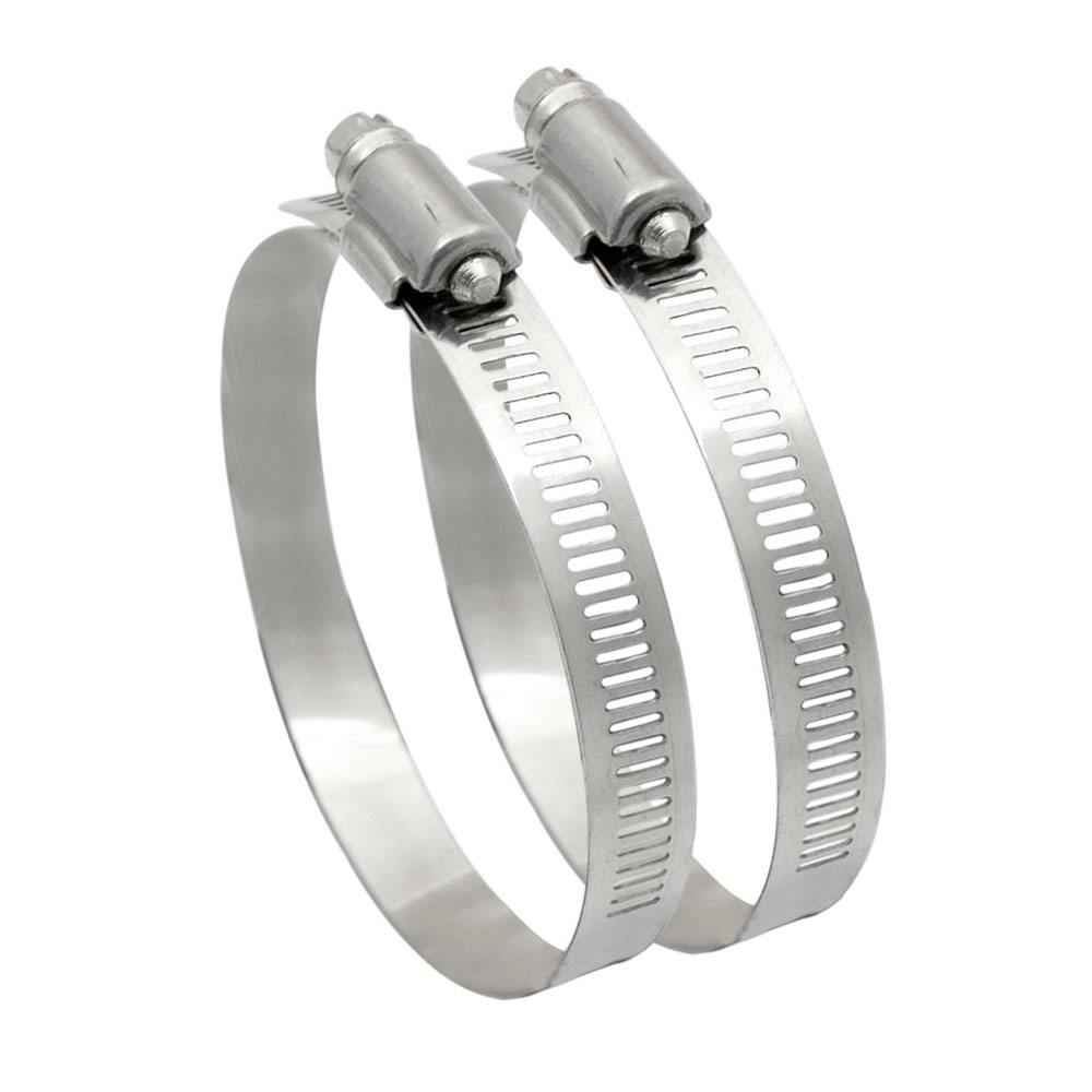 Spectre 9704 Hose Clamps, Stainless Steel, 4 Inch, Pair