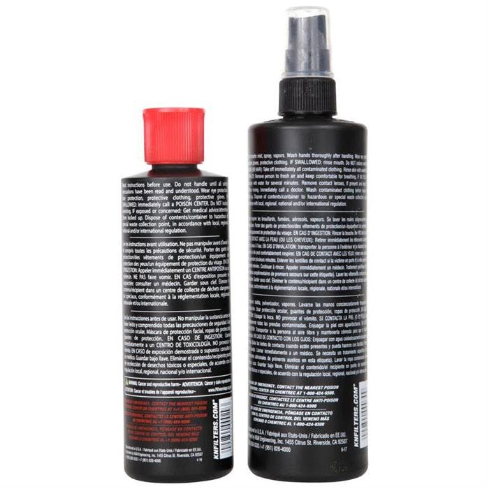 K&N 99-5050 Air Filter Care Service Kit, Pump/Squeeze Bottles