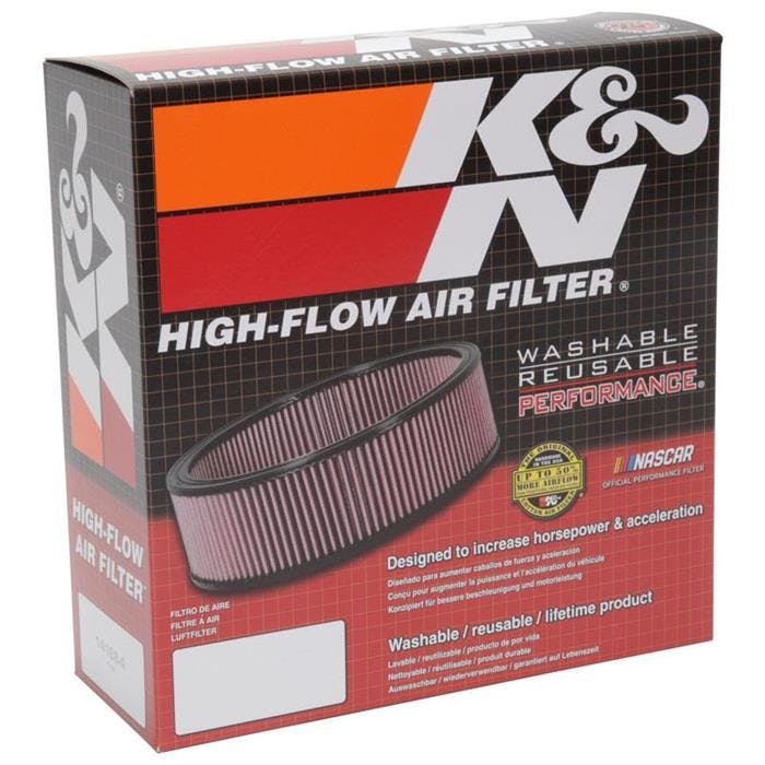 K&N E-3530 Lifetime Performance Air Filter, 2.875in Tall, Round