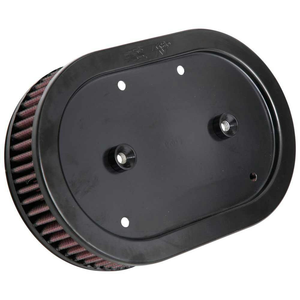 K&N HD-0900 Powersports Air Filter, 1.875in Tall, Oval Tapered