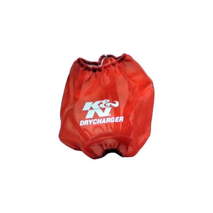 K&N RF-1042DR DryCharger Air Filter Wrap, 6.5in Tall, Red