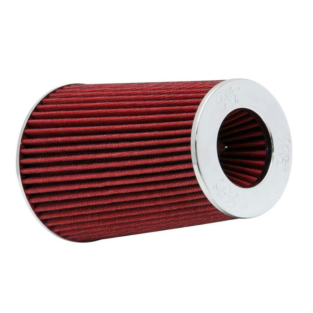 K&N RG-1002RD Performance Air Filters, Red, 9.5in Tall, Round Tapered