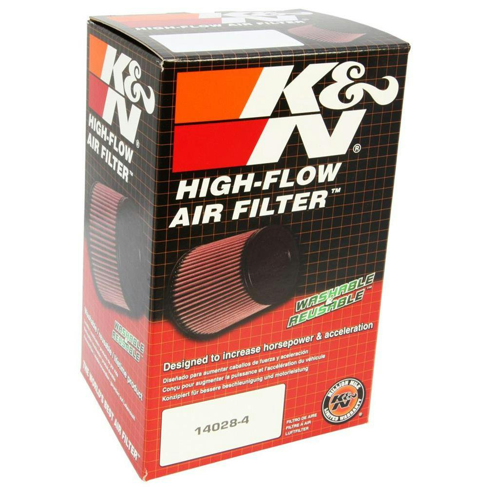 K&N RU-1390 Performance Air Filters, 7in Tall, Oval