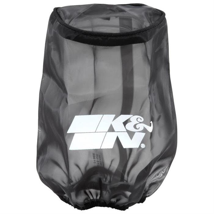 K&N RU-3130DK PreCharger Air Filter Wrap, 7in Tall, Black