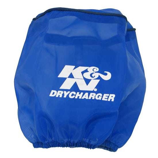 K&N RX-4990DL DryCharger Air Filter Wrap, 5.563in Tall, Blue