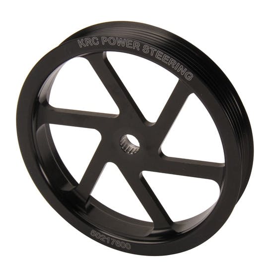 KRC 50217600 6 Inch 6 Rib Serpentine Pulley, Cast Power Steering Pump