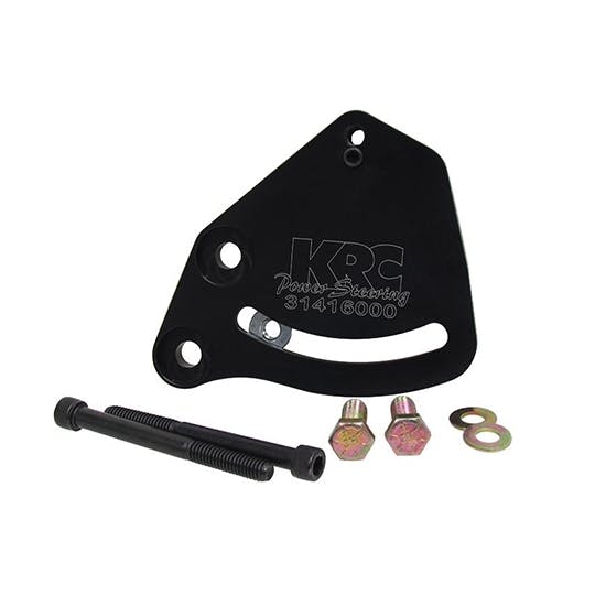 KRC 31415000 Chevy Deluxe Power Steering Pump Bracket, LH Block Mount