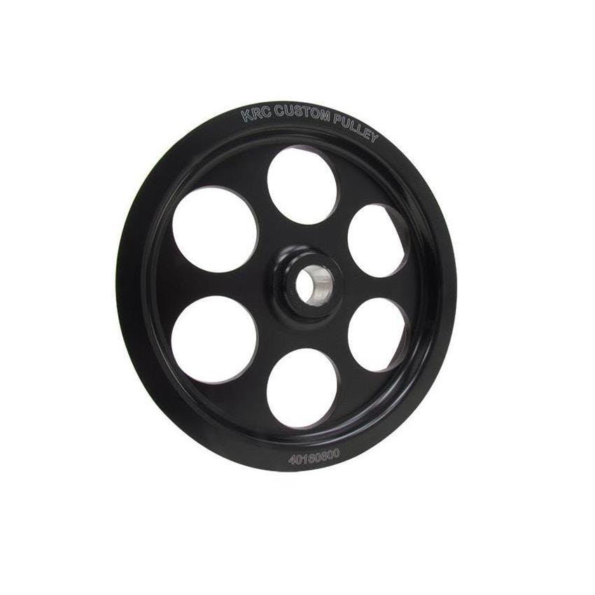 KRC 40160600 Power Steering Pump Pulley, 6 Inch, 6 Rib