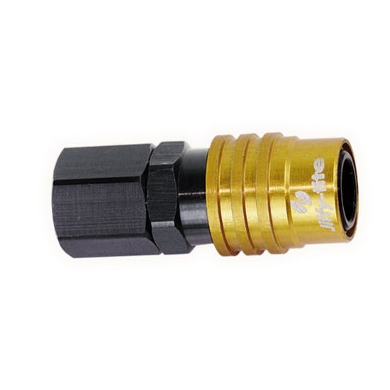 Jiffy-Tite 21306B Quick Connect Fluid Fittings, -6 AN Female